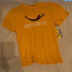 Joe Boxer Yellow Graphic Tee